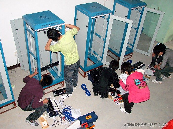 綜合布線賽場(chǎng)